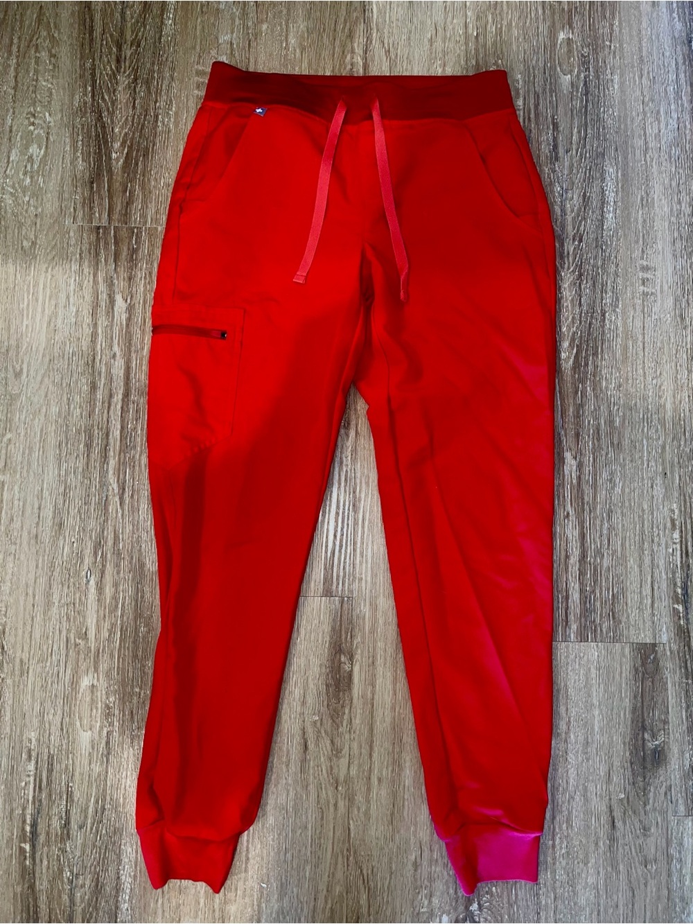 FIGS | FIGS Pop Red Jogger Scrub Pants